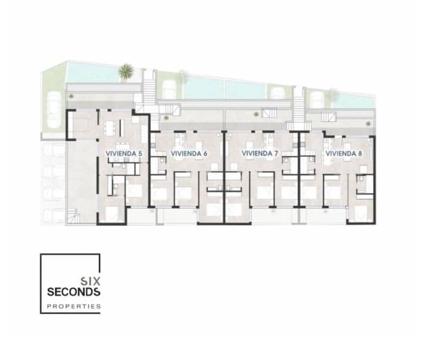 3 slaapkamer Huis te koop in San Pedro del Pinatar ciudad, San Pedro del Pinatar met zwembad garage - € 449.000 (Ref: 8293233)