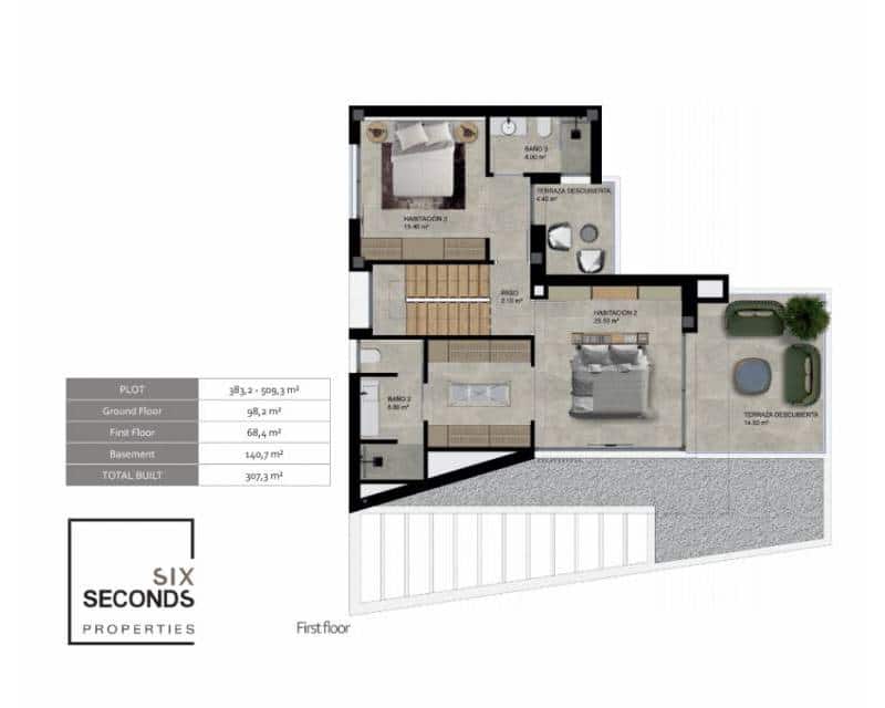 3 bedroom Villa for sale in Polop with pool garage - € 725,000 (Ref: 8293499)