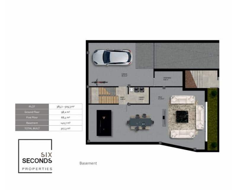 3 bedroom Villa for sale in Polop with pool garage - € 725,000 (Ref: 8293499)