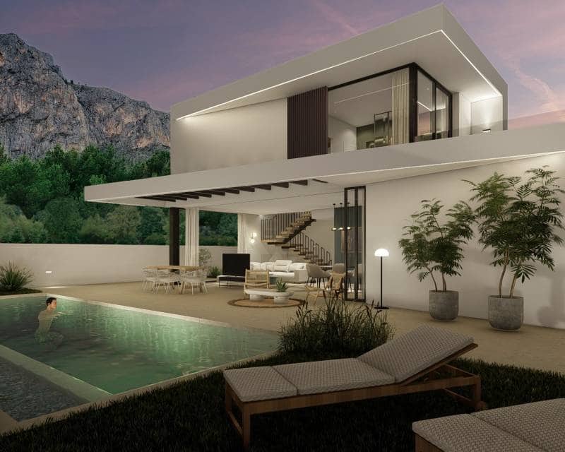 3 bedroom Villa for sale in Polop with pool garage - € 725,000 (Ref: 8293499)