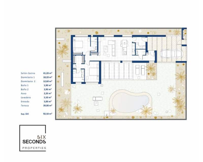 2 soveværelse Villa til salg i Banos y Mendigo med swimmingpool - € 399.000 (Ref: 8293656)