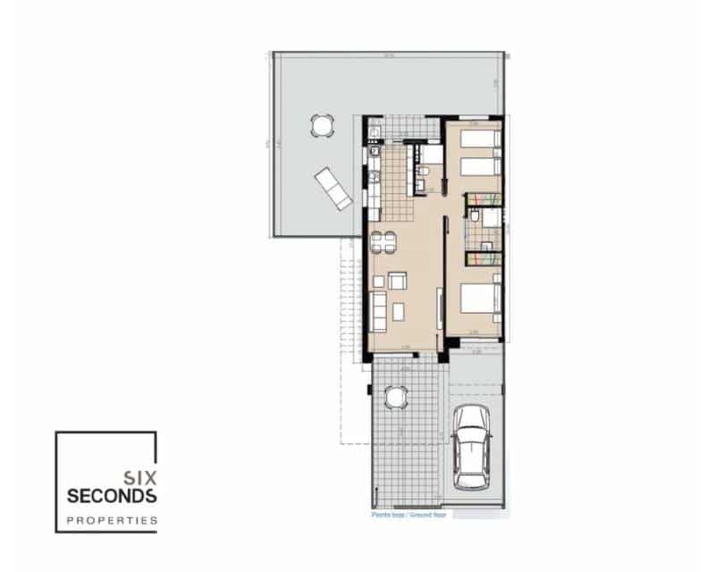 2 sovrum Hus till salu i Torre de la Horadada med pool - 369 900 € (Ref: 8297074)