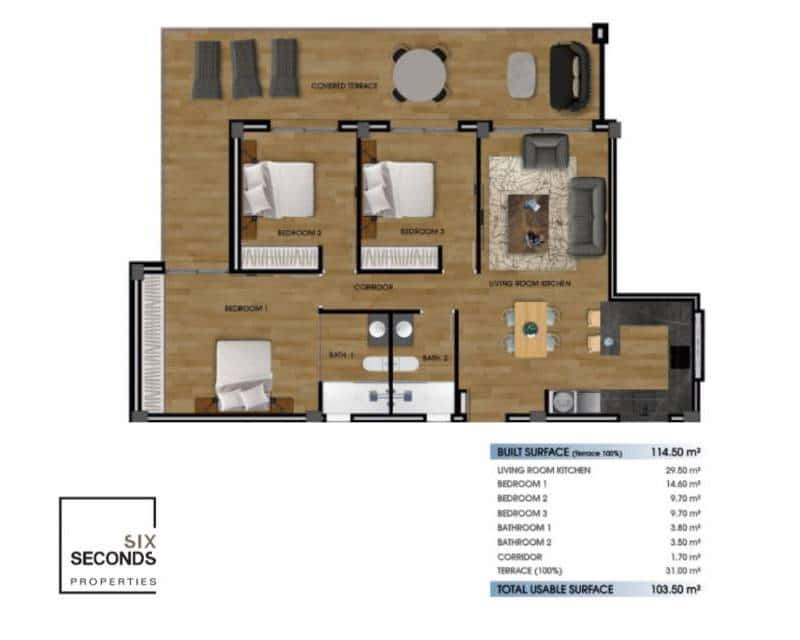 3 chambre Villa/Maison à vendre à Los Alcazares avec piscine garage - 325 000 € (Ref: 8299960)