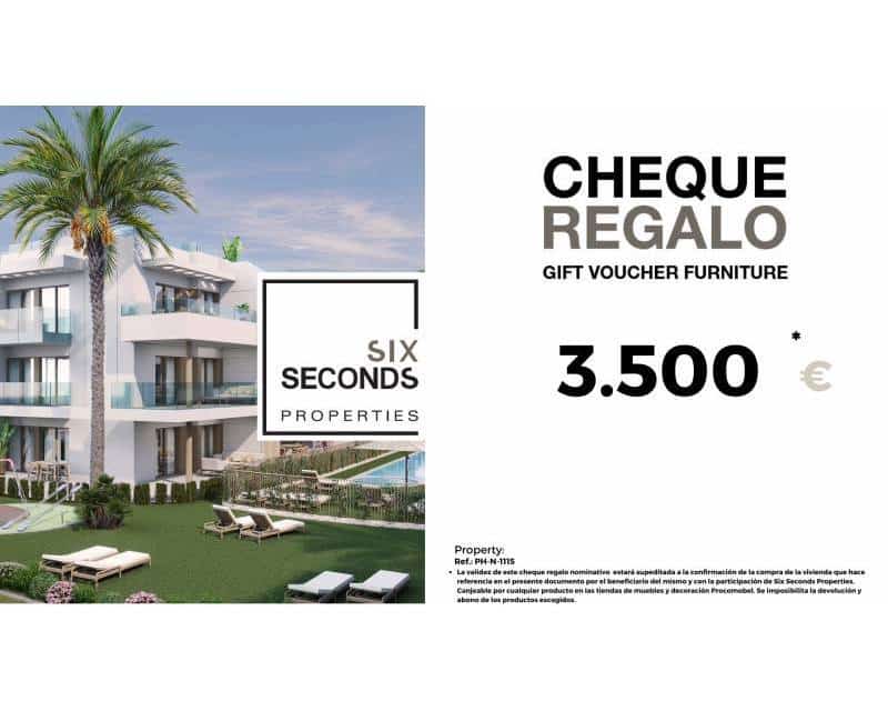 2 slaapkamer Penthouse te koop in Pilar de la Horadada met zwembad - € 299.000 (Ref: 8301228)