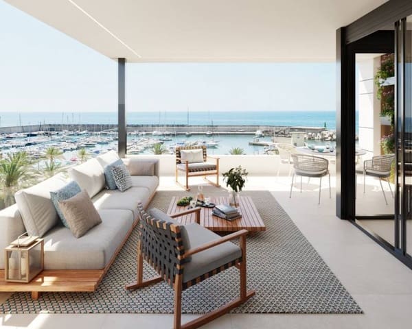 3 soverom Strandleiligheter til salgs i El Rubial, Aguilas med svømmebasseng garasje - € 551 000 (Ref: 8317239)