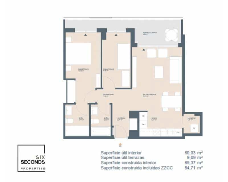 2 slaapkamer Appartement te koop in Javea / Xabia met zwembad - € 333.000 (Ref: 8329203)
