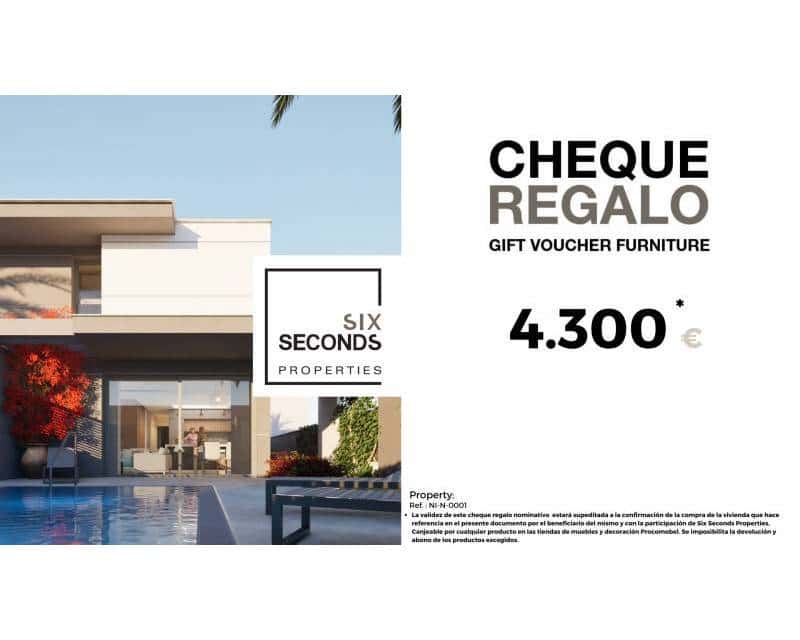 3 makuuhuone Paritalo myytävänä paikassa Los Nietos mukana uima-altaan - 359 900 € (Ref: 8332109)