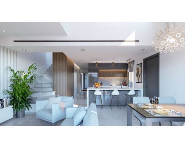 3 bedroom Semi-detached Villa for sale in Los Nietos, Cartagena with pool - € 359,900 (Ref: 8332109)