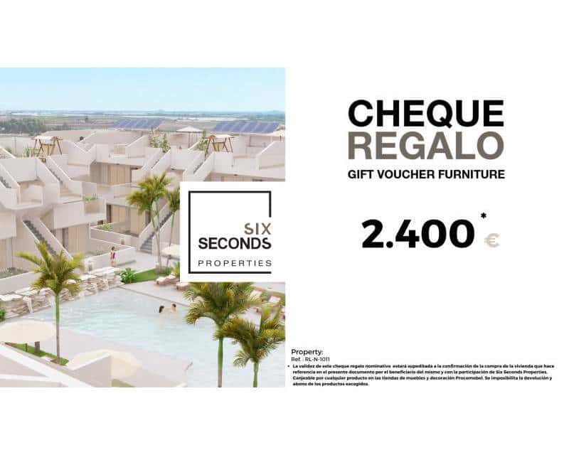 2 soveværelse Byhus til salg i Roldan med swimmingpool - € 223.000 (Ref: 8332887)