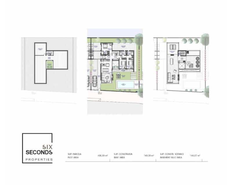 3 soveværelse Semi-Rækkehus til salg i Torre-Pacheco med swimmingpool - € 820.000 (Ref: 8337257)