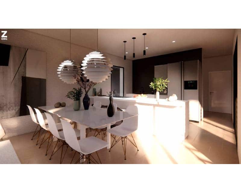 3 soveværelse Semi-Rækkehus til salg i Torre-Pacheco med swimmingpool - € 820.000 (Ref: 8337257)