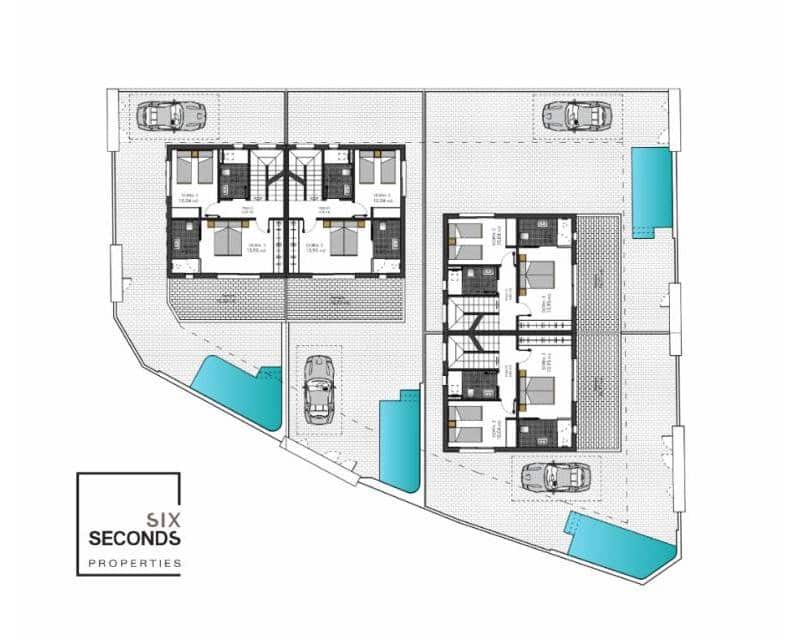 3 bedroom Terraced Villa for sale in Pilar de la Horadada with pool - € 379,900 (Ref: 8338782)