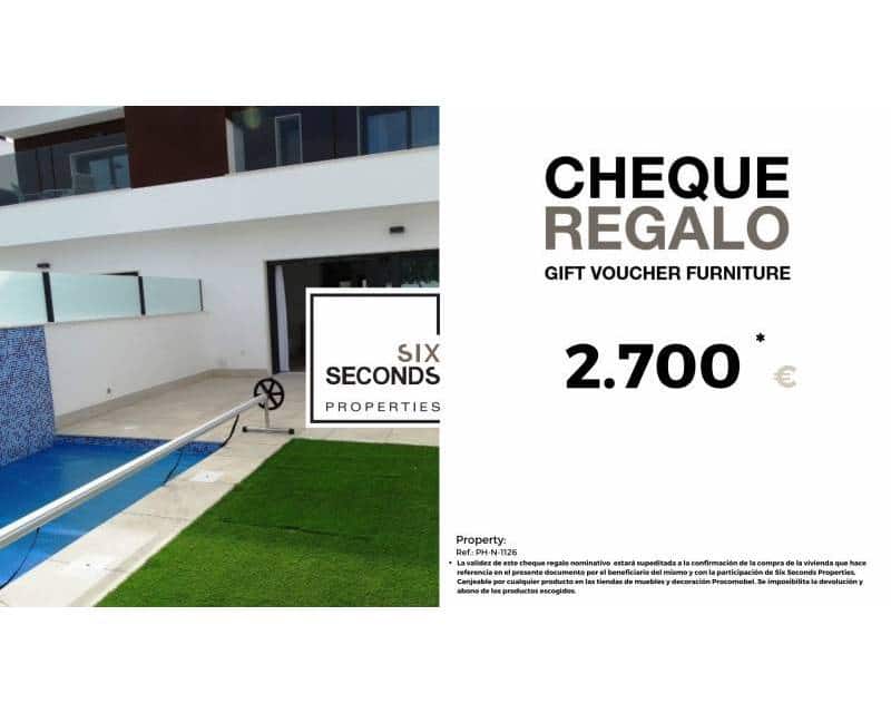 3 bedroom Terraced Villa for sale in Pilar de la Horadada with pool - € 379,900 (Ref: 8338782)