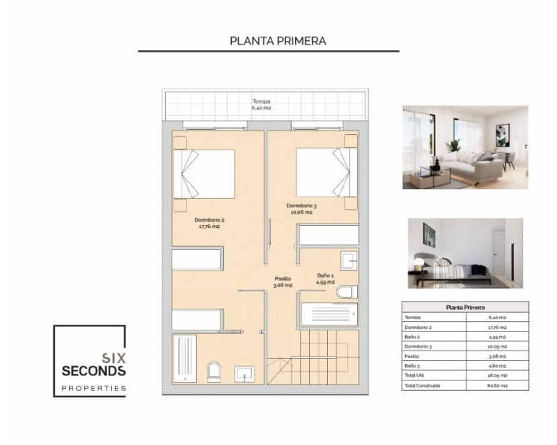 3 soveværelse Semi-Rækkehus til salg i La Zenia med swimmingpool - € 495.000 (Ref: 8345866)