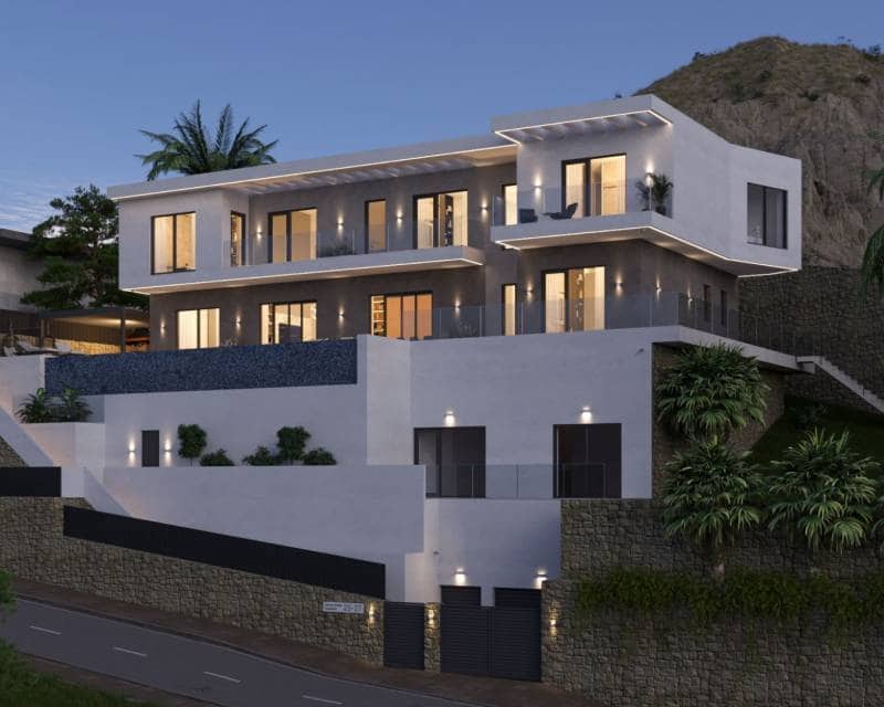 7 quarto Moradia para venda em Finestrat com piscina garagem - 3 500 000 € (Ref: 8369792)