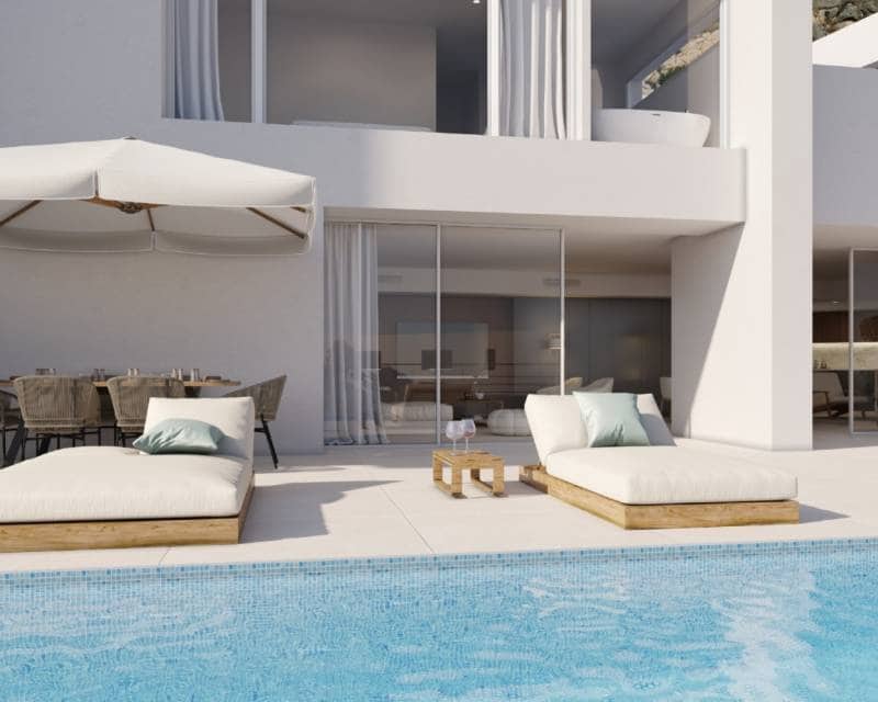 4 chambre Villa/Maison à vendre à Altea avec piscine garage - 2 146 000 € (Ref: 8393250)