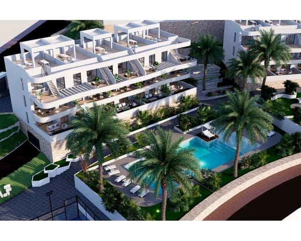 2 chambre Penthouse à vendre à Balcón de Finestrat - Terra Marina, Finestrat avec piscine garage - 369 900 € (Ref: 8395816)