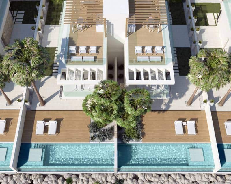 3 soveværelse Semi-Rækkehus til salg i Monforte del Cid med swimmingpool - € 895.000 (Ref: 8397284)