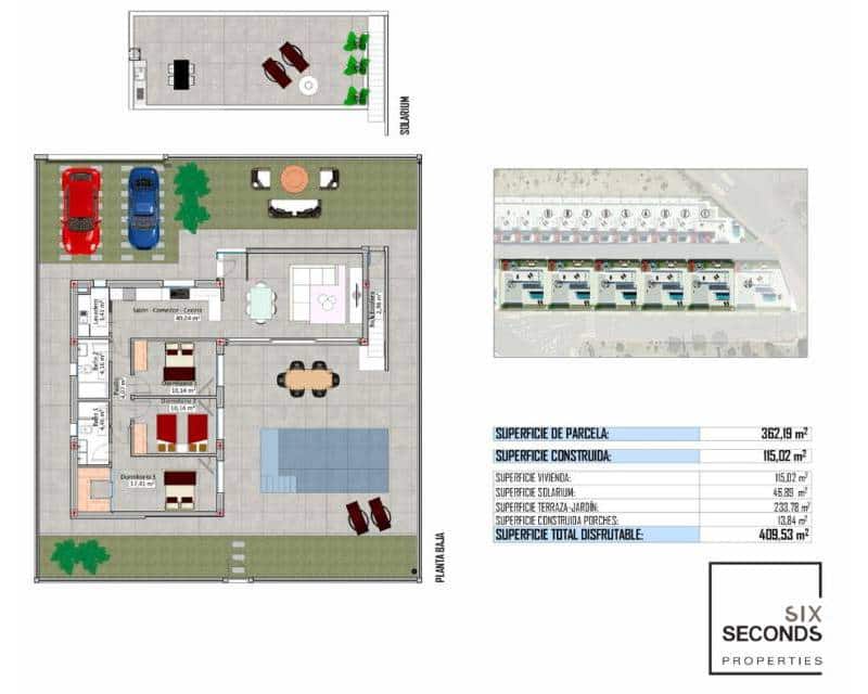 Chalet de 3 habitaciones en San Juan de los Terreros en venta con piscina garaje - 525.000 € (Ref: 8402215)