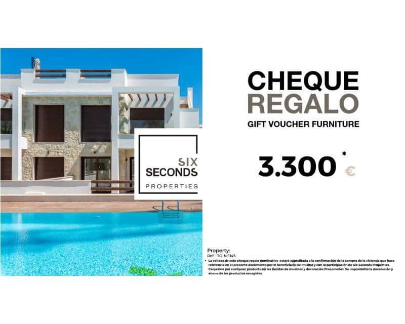 2 chambre Maison de Ville à vendre à Torrevieja avec piscine garage - 275 000 € (Ref: 8408433)