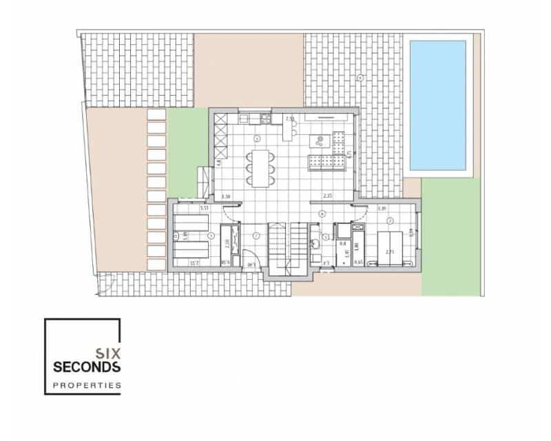 3 quarto Moradia para venda em Algorfa com piscina - 535 000 € (Ref: 8413780)