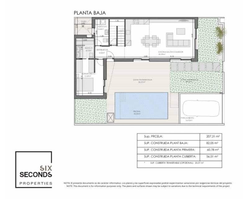 3 quarto Moradia Geminada para venda em Bigastro - 328 000 € (Ref: 8413782)