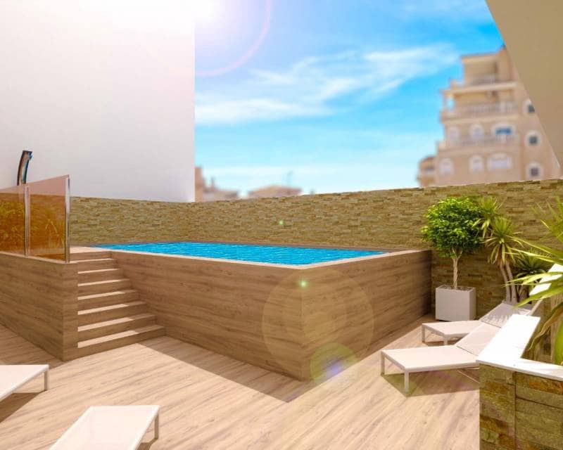 3 slaapkamer Penthouse te koop in Torrevieja met zwembad garage - € 599.000 (Ref: 8416306)