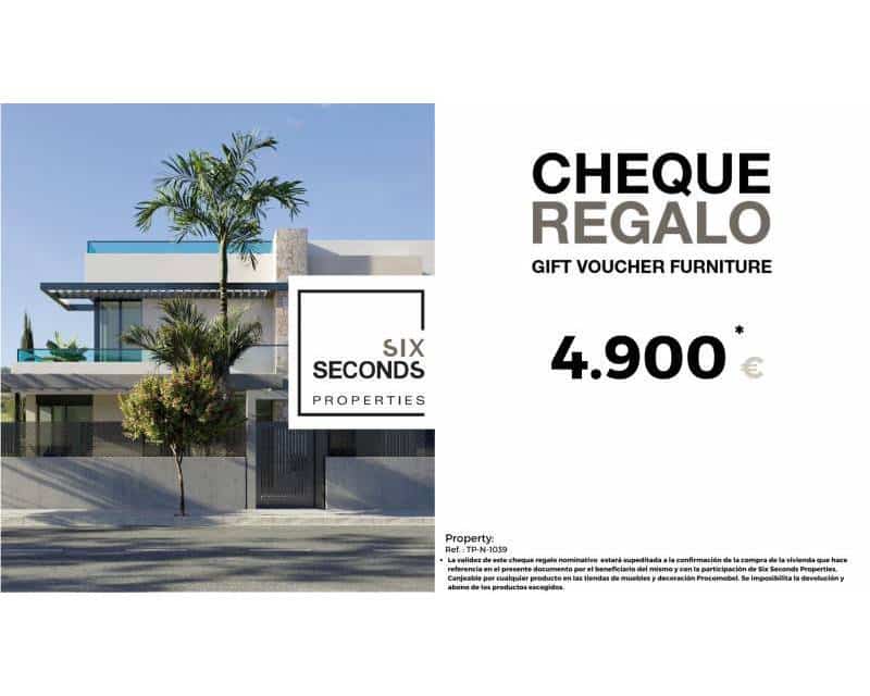 3 soveværelse Semi-Rækkehus til salg i Torre-Pacheco med swimmingpool garage - € 655.900 (Ref: 8431845)