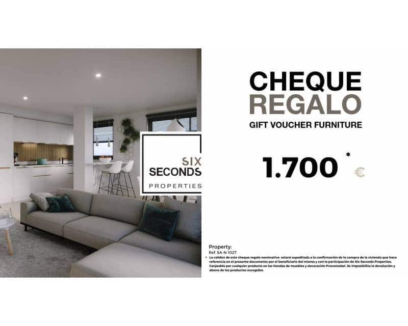 2 soveværelse Penthouse til salg i Santa Pola med swimmingpool - € 298.000 (Ref: 8433182)