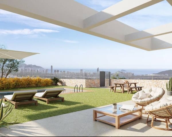 Chalet de 4 habitaciones en Balcón de Finestrat - Terra Marina, Finestrat en venta con piscina garaje - 555.000 € (Ref: 8433687)