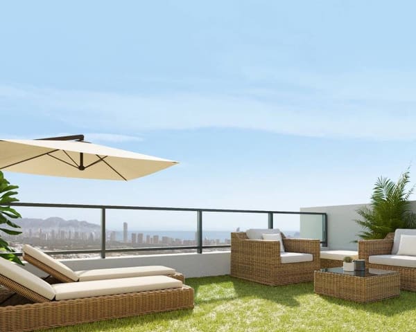 3 sypialnia Dom blizniak na sprzedaż w Balcón de Finestrat - Terra Marina, Finestrat z basenem garażem - 435 000 € (Ref: 8435811)