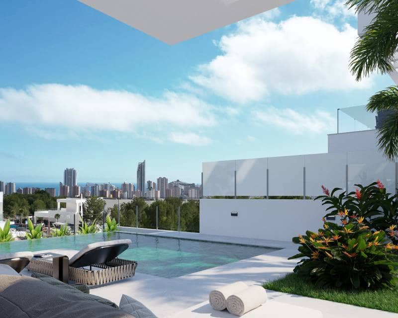 Chalet de 3 habitaciones en Finestrat en venta con piscina garaje - 1.080.000 € (Ref: 8437598)