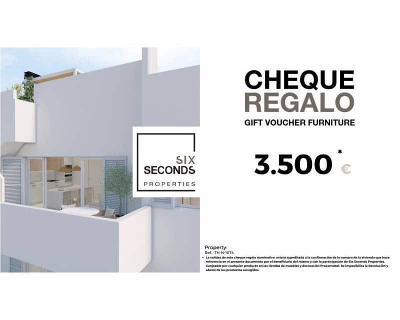 3 makuuhuone Omakotitalo myytävänä paikassa Torre de la Horadada mukana uima-altaan 
autotalli - 385 000 € (Ref: 8438102)