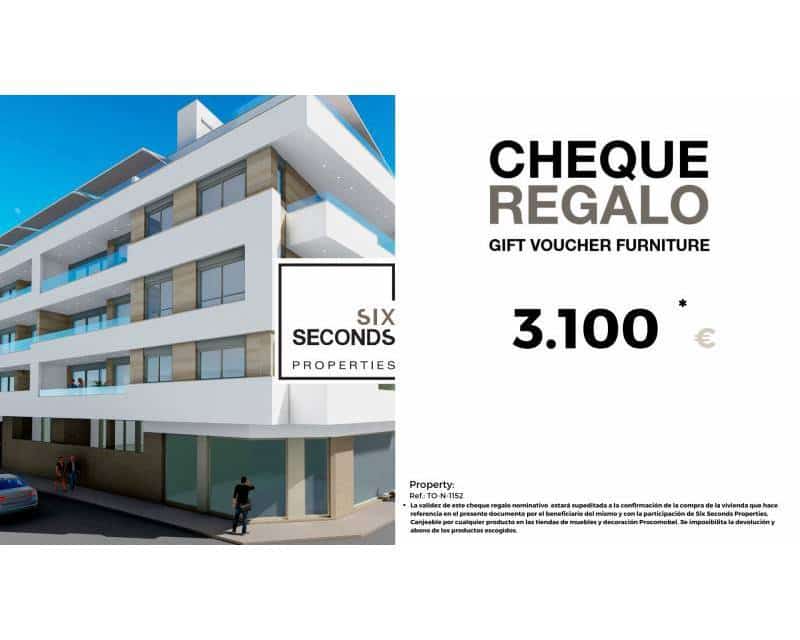 Apartamento de 2 habitaciones en Torrevieja en venta - 275.000 € (Ref: 8465472)