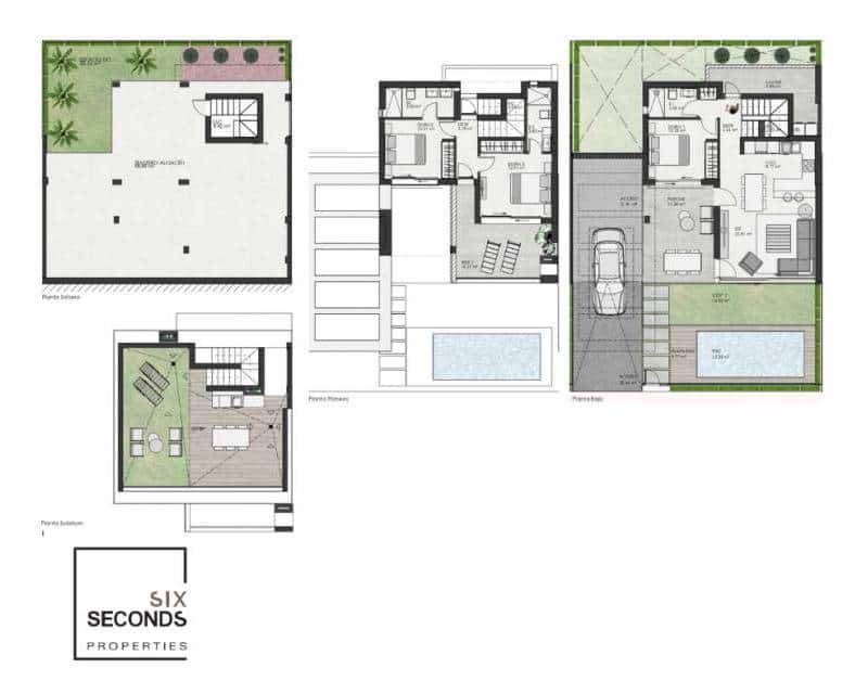 3 bedroom Villa for sale in Torre-Pacheco with pool garage - € 515,000 (Ref: 8478165)