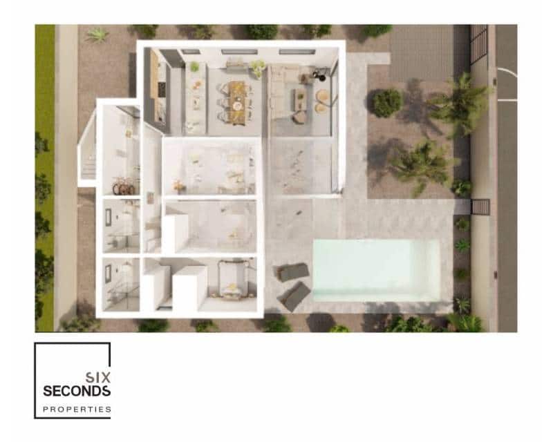 3 sypialnia Willa na sprzedaż w Lo Pepin z basenem - 661 000 € (Ref: 8510885)