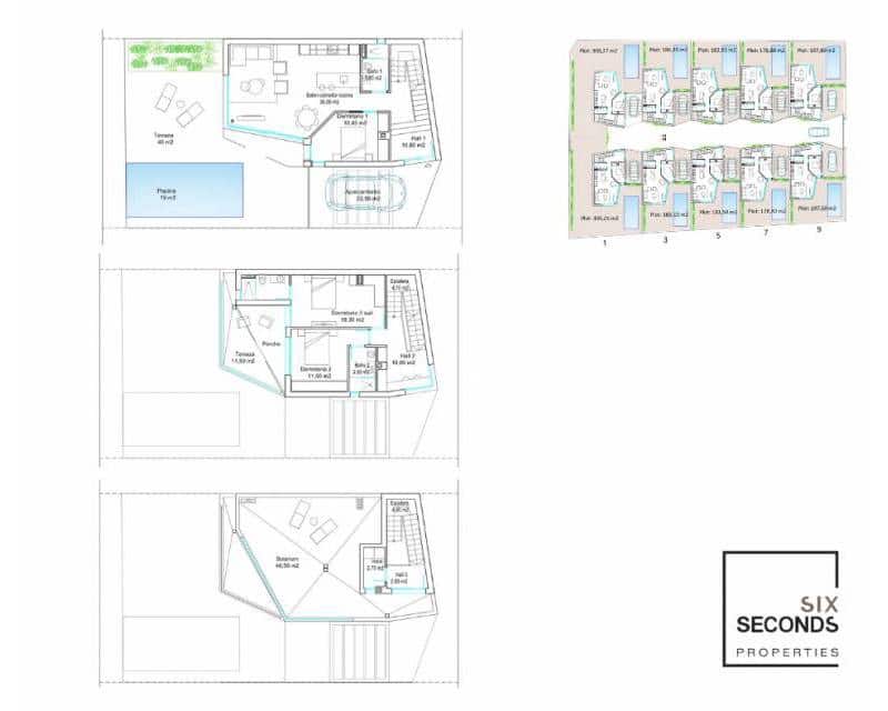 3 chambre Villa/Maison à vendre à Los Altos avec piscine - 499 000 € (Ref: 8520885)