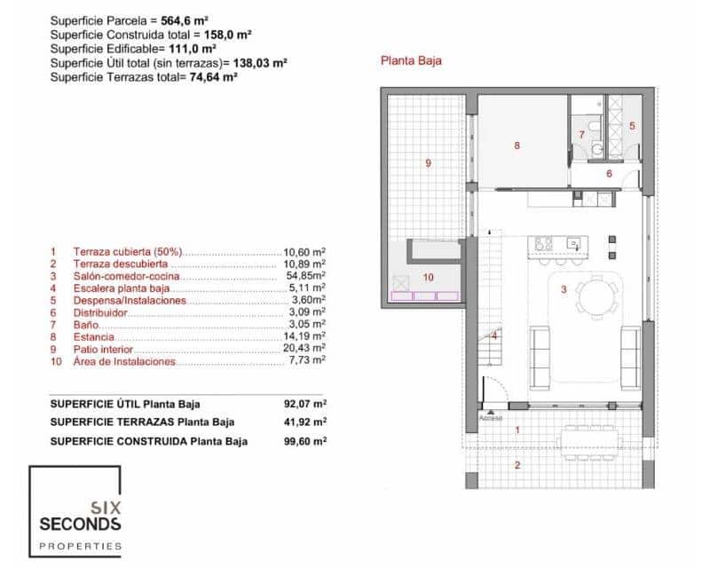 3 bedroom Villa for sale in Finestrat with pool garage - € 760,000 (Ref: 8524130)