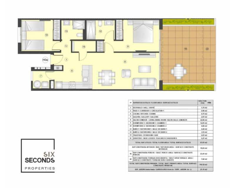2 soveværelse Byhus til salg i Torrevieja med swimmingpool - € 326.000 (Ref: 8524767)