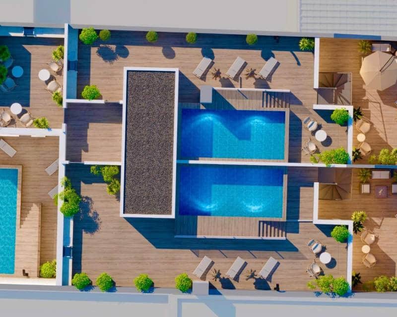 3 Zimmer Apartment zu verkaufen in Torrevieja mit Pool Garage - 365.000 € (Ref: 8530683)