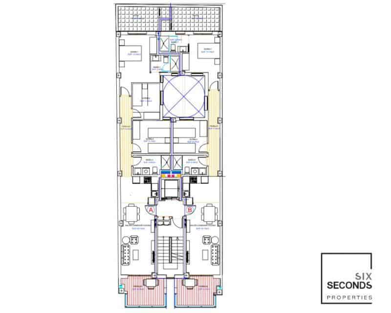 2 quarto Apartamento para venda em Torrevieja com piscina - 279 000 € (Ref: 8532872)