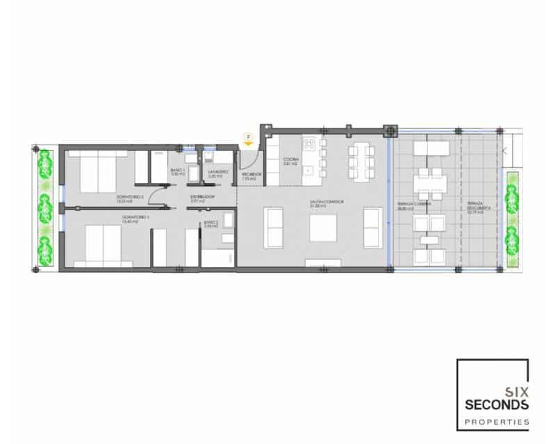 2 camera da letto Appartamento in vendita in La Manga del Mar Menor con piscina garage - 305.000 € (Rif: 8534970)