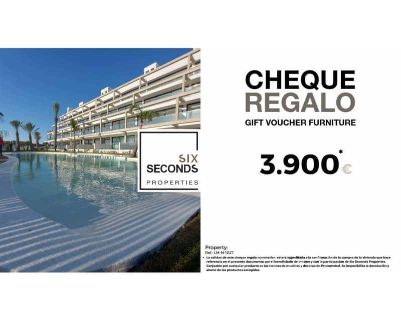 2 slaapkamer Penthouse te koop in La Manga del Mar Menor met zwembad garage - € 325.000 (Ref: 8535596)