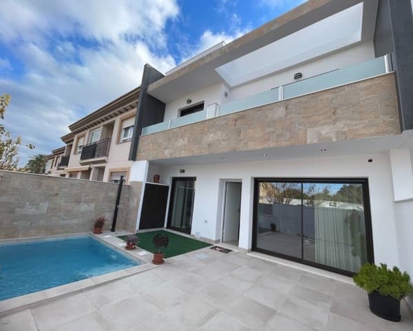 3 chambre Villa/Maison à vendre à Los Peñascos - El Salero - Los Imbernones, San Pedro del Pinatar avec piscine garage - 419 900 € (Ref: 8536982)