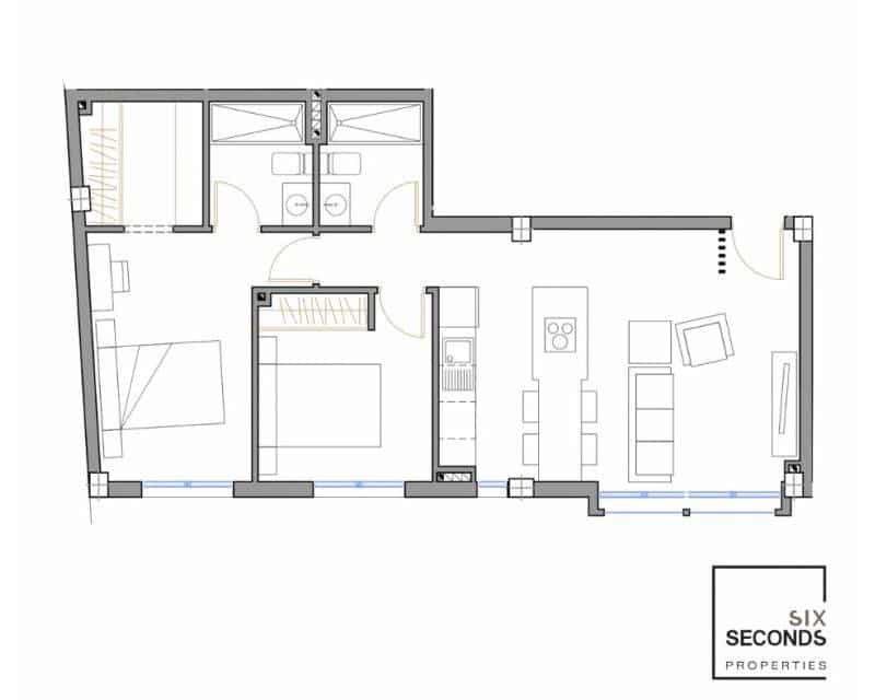 Apartamento de 2 habitaciones en Los Cuarteros en venta con piscina - 244.950 € (Ref: 8541160)
