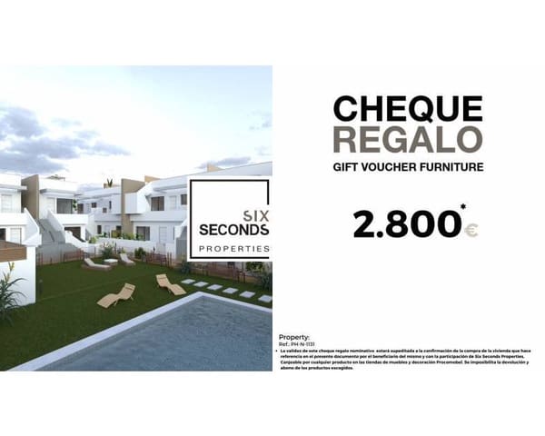 Casa de 2 habitaciones en Pilar de la Horadada ciudad, Pilar de la Horadada en venta con piscina - 259.900 € (Ref: 8541256)