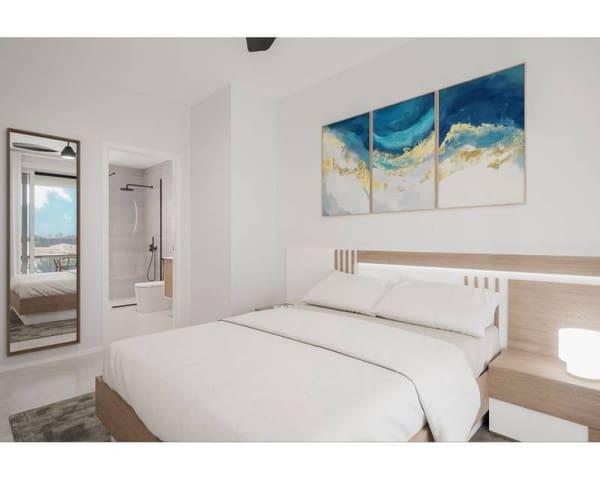 3 Zimmer Apartment zu verkaufen in Los Narejos, Los Alcázares mit Pool Garage - 324.900 € (Ref: 8553161)