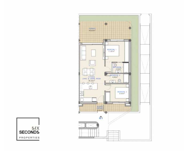 2 chambre Appartement à vendre à Los Alcazares avec piscine garage - 275 000 € (Ref: 8560244)