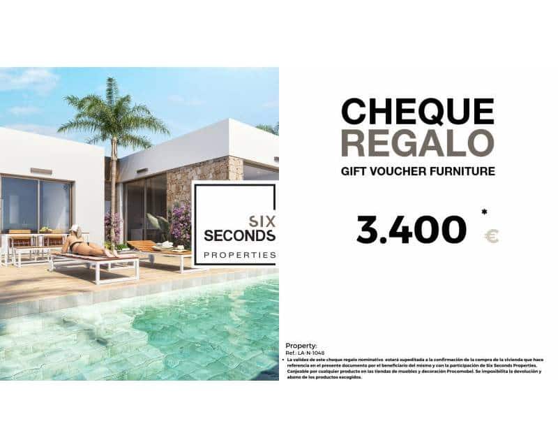 3 makuuhuone Huvila myytävänä paikassa Los Alcazares mukana uima-altaan 
autotalli - 555 000 € (Ref: 8560438)