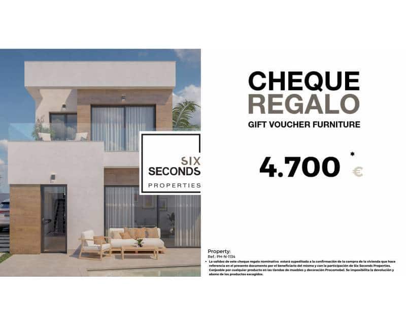 2 chambre Villa/Maison à vendre à Pilar de la Horadada avec piscine garage - 490 000 € (Ref: 8598118)